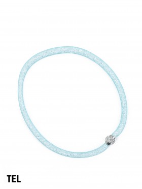 SPARKLE TUBE RHINESTONE NECKLACE